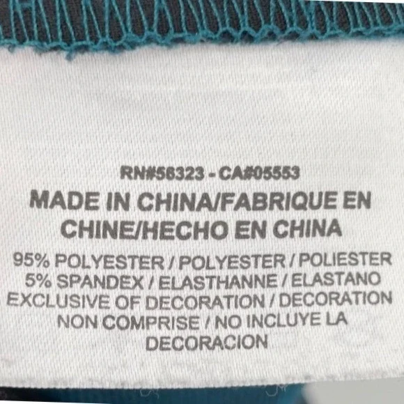 Nike Golf Shorts Men 34 Teal Blue Plaid Dri-FIT Tour Performance 509182-373 - Picture 4 of 8